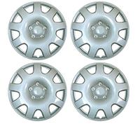 UKB4C Set of 4 14" Silver Wheel Trims/Hub Caps fits Ford Focus Mondeo Fiesta KA
