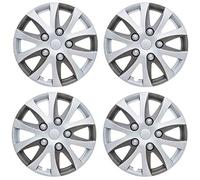 UKB4C Set of 4 Wheel Trims/Hub Caps 15" Covers fits VW Golf Polo Touran Caddy