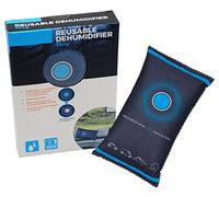 UKB4C SoAuto Reusable Car Dehumidifier Clear Eliminates Foggy Windscreen Moisture Damp Absorber Caravan Van Silica Gel 350g Bag