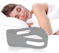 UKBENT Anti Snoring Chin Strap Anti Snoring Device Adjustable Universal Anti Snoring Devices Adjustable Effective Stop Snoring Sleep Aid Snore Reducing Aid for Women & Men (Gray)