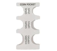 Ukbzxcmws Large Capacity Coin Sorting Systems with Buildable Lid for Creative Coin Storage Solution Home Organization Household