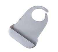 Ukbzxcmws Soft Silicone Feeding Bib Mealtime Protector Clothes Protective Cover For Adults Elderly And Disabled Individuals Feeding Apron For Adults
