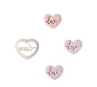 Ukbzxcmws Valentine's Day Clay Cutters Keys Heart Clay Cutters Clay Earring Cutters Earrings Accessories For Women Girls