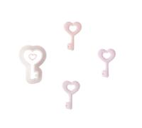 Ukbzxcmws Valentine's Day Clay Earring Cutters - Heart Shaped Clay Cutter Kit for Women & Girls - Non-Foldable, Adults Only