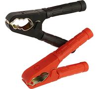 UKCable-Ties 100A 2 Pcs Jump Lead Clamps, Heavy Duty Pure Copper Crocodile Clamps, Car Battery Alligator Clips, for Car Auto