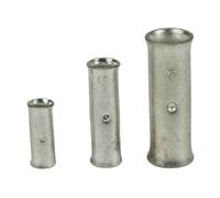 UKCable-Ties 5x Copper Tube Butt Connectors 6mm - 120mm ² mm Wiring Wire Cable Crimp Connector (Cable Size - 16mm²)