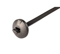 UKCable-Ties Button Head Cable Ties 370mm x 7.6mm Black (25)