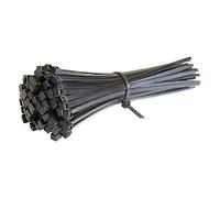 UKCable-Ties Cable Ties 530mm x 4.8mm Black Nylon Plastic Zip Tie Wraps - Pack of 200