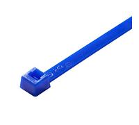 UKCable-Ties Fluorescent Blue Cable Tie 140mm x 3.6mm - (Pack of 100)