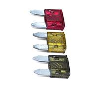 UKCable-Ties Mini Car Fuses Assorted Blade Fuses 10 Each of 5A 7.5A 10A with a Fuse Puller/Clip for Auto Car Boat Automotive Replacement Fuses, motorhome parts accessories in fuse box(Pack of 30)