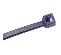 UKCable-Ties Releasable Cable Ties Black Natural 100x (200mm x 4.8mm, Black)