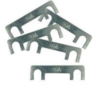 UKCable-Ties Strip Fuses - 50 Amp Metal Plug Fuse Battery Starter Charger - (Pack of 50)