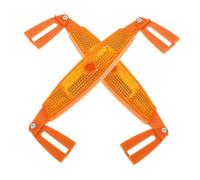 UKCOCO 1 Pair Bike Reflectors for Wheels Durable Safety Reflectors for Nighttime Cycling Easy Installation Comprehensive Coverage for Multiple Bikes Enhances Visibility and Peace of Mind