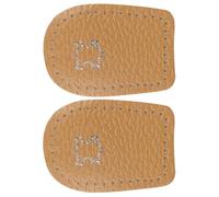 UKCOCO 1 Pair Breathable Latex and Microfiber Leather Heel Pads for Men and Women, Comfortable Cushioning Supportive Pads for Sports Shoes and Casual Shoes, Anti-wear Non-Skid Heel