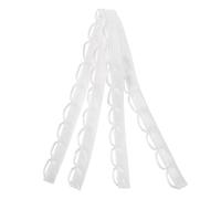 UKCOCO 1 Pair Bridal Gown Back Lacing Straps 45cm Satin Tie Back Loops Replacement for Wedding Dress Adjustable Sling Loops Accessory for Women’s Wedding Dresses