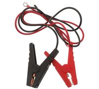 UKCOCO 1 Pair Electric Fence Jumper Lead Cable with Alligator Clips | 12V/24V, Connection Cable for Fencing Systems Compatible with Solar Electric Fence Charger, Farm Livestock System