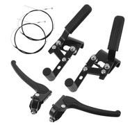 UKCOCO 1 Pair Manual Wheelchair Anti Slip Brake Handle Attachments, Replacement Wheel Locks, Universal Anti Slip Brake Parts for Drive Wheelchair Mobility Use