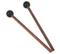 UKCOCO 1 Pair Mini Handle Xylophone Mallet Ergonomic Musical Drumstick for Tongue Drum Marimba Portable Percussion Instrument Accessory for Beginners