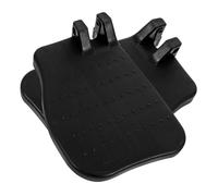 UKCOCO 1 Pair Stable Wheelchair Footrest Replacement Pads with Anti-Slip Protection, Sturdy Pp Material Foot Plates for Safe and Secure Mobility Aid Use