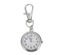 UKCOCO 1 Pc Large Number Pocket Watch for Kids Key Chain Pendant Elderly Digital Waterproof Alloy Student Brooch Fob