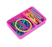 UKCOCO 1 Set Cognitive Educational Math Geometry Frame for Early Learning Random Color Improves Hand Eye Coordination and Spatial Thinking Skills Safe Material for Outdoor Random Color