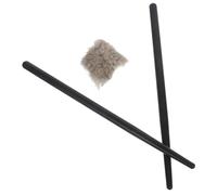 UKCOCO 1 Set Electrostatic Friction Rod Kit Reliable Teaching Aid for Physics Experiments for Schools and Home Learning Multipurpose Science Experiment Tools