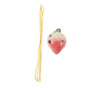 UKCOCO 1 Set Fruit Shaped Beginner Ocarina for Creative Strawberry Design Sound Durable Wind Instrument for Practice and Learning Random Color
