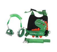 UKCOCO 1 Set Harness with Leash for Lost Dinosaur Pattern Wrist Link for Safe Walking and Exploration for All Seasons