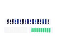 UKCOCO 1 Set Kalimba Note Stickers Thumb Piano Scale Stickers for Beginners Lightweight and Removable Music Note Decals Durable Material Easy to Apply and Remove
