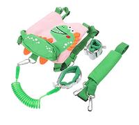 UKCOCO 1 Set Lost Safety Harness with Leash Breathable Dinosaur Design Walking Rope for Boys Easy to Wear Backpack Style for Outdoor Safety