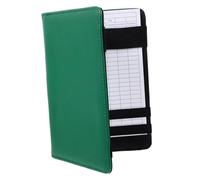 UKCOCO 1 Set Portable Golf Scorecard Holder Notebook Compact Lightweight Golfer Score Keeping Book for Easy Outdoor Use Durable Wear Material Fits Back Pocket