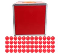 UKCOCO 1 Set Transparent Raffle Box with Large Capacity Party Raffle Container for Events for Fundraising and Gatherings Modern Design for Interactive Fun