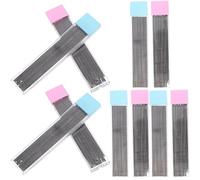 UKCOCO 10 Boxes of Practical Pencil Refills Black Graphite Leads for Mechanical Pencils Lightweight Resin Material Great Sketching Tool Or Prizes Awarded by Teachers Random Color