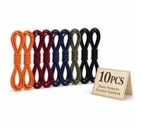 UKCOCO 10 Pack Elastic Bands for Travelers Notebook Stretchy Elastic Strap for Notebook Closure Book Strap and Cord for Travel Journal Planner Refill Diary