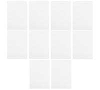 UKCOCO 10 Sheets White Foam Craft Sheets A4 Size Cuttable DIY Accessory for Handmade and Graffiti Art Projects, Cultivate Hands-on Ability with Thick Foam Papers