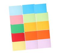 UKCOCO 100 Sheets Color Paper Assorted Bright Colors for Crafts Origami Printing and Office Use Safe Pulp Material Decorative Card Stock for Classroom Projects