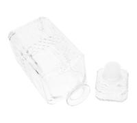 UKCOCO 1000ml Whisky Dispenser Wine Aerator Bottles Diamond-Shaped Glass with Airtight Stopper for Home Bar Use