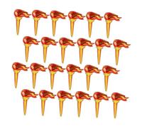 UKCOCO 100pcs Inflatable Torch Large Simulation Torch Cheering Sticks for Sports Events Portable Easy Inflate Bulk Party Decorations Props