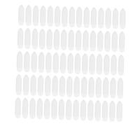 UKCOCO 100pcs Plastic Cuticle Nipper Protective Cover for Nail Cuticle Cutter, Sturdy Sleeve Resisting Wear and Preventing Accidental Scrapes, for Home and Nail Salon Use
