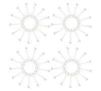 UKCOCO 100pcs Plastic Lip Balm Stick Multipurpose Lip Gloss Wand Applicator Lightweight Balm Tube Applicator at Home Makeup Bottle Process