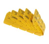UKCOCO 100pcs Raffle Tickets Bulk for Events Lottery Entry Tickets Easy to Use for Amusement Parks and Celebrations Design for Convenient Participation