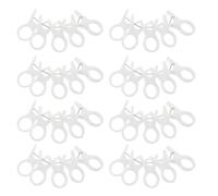 UKCOCO 100pcs Reusable Plastic Plant Vine Clips for Climbing Plants and Vegetables Easy Installation Garden Fixing Clips with Enhanced Stability for Outdoor Vine or Vegetable Gardens