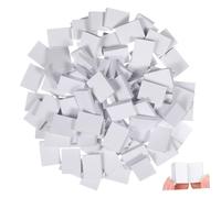 UKCOCO 100pcs Scale Dollhouse Accessories Realistic Turn the Page Books Portable Mini Bookshelf Display Props for Pretend Play and Miniature Enthusiasts