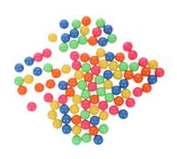 UKCOCO 100pcs Small Colored Counting Balls for Mathematics Teaching Tools Solid Balls Colors Educational for Probability Learning and Hand Eye Coordination Development