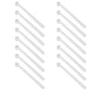 UKCOCO 100pcs Tiny Measuring Spoons: Teaspoon Micro Scoops - 0.25ml Mini Spice Spoons for Cosmetics, Medicines, Spices, Protein Coffee Baking Kitchen Tool