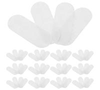 UKCOCO 100pcs White Felt Pads for Hair Clips DIY Craft Project Supplies Stable Base Childfriendly Design for Hair Accessory Projects