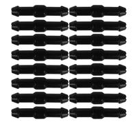 UKCOCO 100pcs Windshield Washer Hose Connectors Straight Fittings Leakproof for Wiper System Tubing, Compatible SUV Vehicles, Auto Washer Nozzle Hose Adapter
