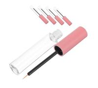 UKCOCO 10ml Refillable Eyeliner Tube 5pcs DIY Empty Eyelash Extension Liquid Bottles with Applicator for Travel and Storage
