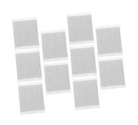 UKCOCO 10pcs Activated Charcoal Filters 8×10cm Replacement Cat Litter Box Odor Absorbing Filters, Carbon Air Purifiers for Cat Toilet Accessories, Freshness Control for Pet Supplies