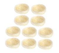 UKCOCO 10pcs Artificial Bird Nests with Natural Jute Filling, Handmade Decorative Easter Basket Bird Nest Adornments for Garden and Photo Props